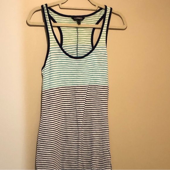 Express Maxi Casual Racerback Dress Size Medium - Picture 4 of 10